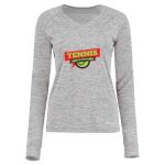 Women's Electrify CoolCore® Long Sleeve V-Neck T-Shirt Thumbnail