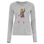 Women's Electrify CoolCore® Long Sleeve V-Neck T-Shirt Thumbnail