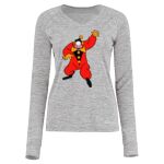 Women's Electrify CoolCore® Long Sleeve V-Neck T-Shirt Thumbnail