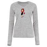 Women's Electrify CoolCore® Long Sleeve V-Neck T-Shirt Thumbnail