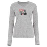 Women's Electrify CoolCore® Long Sleeve V-Neck T-Shirt Thumbnail