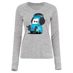 Women's Electrify CoolCore® Long Sleeve V-Neck T-Shirt Thumbnail