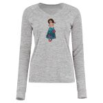 Women's Electrify CoolCore® Long Sleeve V-Neck T-Shirt Thumbnail