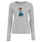 Women's Electrify CoolCore® Long Sleeve V-Neck T-Shirt Thumbnail