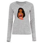 Women's Electrify CoolCore® Long Sleeve V-Neck T-Shirt Thumbnail