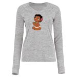 Women's Electrify CoolCore® Long Sleeve V-Neck T-Shirt Thumbnail