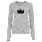 Women's Electrify CoolCore® Long Sleeve V-Neck T-Shirt Thumbnail