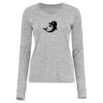 Women's Electrify CoolCore® Long Sleeve V-Neck T-Shirt Thumbnail