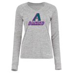 Women's Electrify CoolCore® Long Sleeve V-Neck T-Shirt Thumbnail