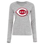 Women's Electrify CoolCore® Long Sleeve V-Neck T-Shirt Thumbnail