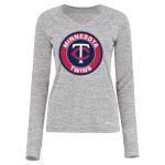 Women's Electrify CoolCore® Long Sleeve V-Neck T-Shirt Thumbnail