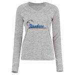 Women's Electrify CoolCore® Long Sleeve V-Neck T-Shirt Thumbnail