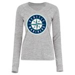 Women's Electrify CoolCore® Long Sleeve V-Neck T-Shirt Thumbnail