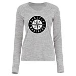 Women's Electrify CoolCore® Long Sleeve V-Neck T-Shirt Thumbnail