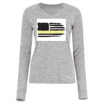 Women's Electrify CoolCore® Long Sleeve V-Neck T-Shirt Thumbnail