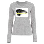 Women's Electrify CoolCore® Long Sleeve V-Neck T-Shirt Thumbnail