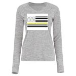 Women's Electrify CoolCore® Long Sleeve V-Neck T-Shirt Thumbnail