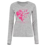 Women's Electrify CoolCore® Long Sleeve V-Neck T-Shirt Thumbnail