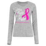 Women's Electrify CoolCore® Long Sleeve V-Neck T-Shirt Thumbnail