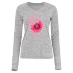 Women's Electrify CoolCore® Long Sleeve V-Neck T-Shirt Thumbnail