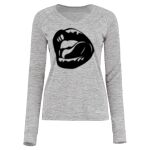 Women's Electrify CoolCore® Long Sleeve V-Neck T-Shirt Thumbnail