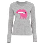 Women's Electrify CoolCore® Long Sleeve V-Neck T-Shirt Thumbnail