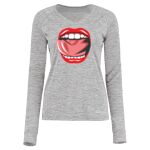 Women's Electrify CoolCore® Long Sleeve V-Neck T-Shirt Thumbnail