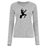 Women's Electrify CoolCore® Long Sleeve V-Neck T-Shirt Thumbnail