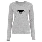 Women's Electrify CoolCore® Long Sleeve V-Neck T-Shirt Thumbnail