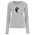 Women's Electrify CoolCore® Long Sleeve V-Neck T-Shirt Thumbnail