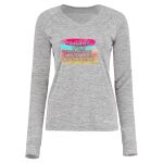 Women's Electrify CoolCore® Long Sleeve V-Neck T-Shirt Thumbnail