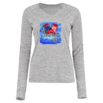 Women's Electrify CoolCore® Long Sleeve V-Neck T-Shirt Thumbnail