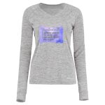 Women's Electrify CoolCore® Long Sleeve V-Neck T-Shirt Thumbnail