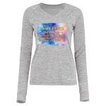 Women's Electrify CoolCore® Long Sleeve V-Neck T-Shirt Thumbnail