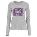 Women's Electrify CoolCore® Long Sleeve V-Neck T-Shirt Thumbnail