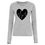 Women's Electrify CoolCore® Long Sleeve V-Neck T-Shirt Thumbnail