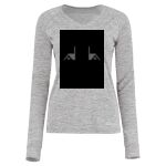 Women's Electrify CoolCore® Long Sleeve V-Neck T-Shirt Thumbnail