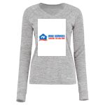 Women's Electrify CoolCore® Long Sleeve V-Neck T-Shirt Thumbnail