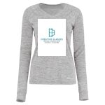 Women's Electrify CoolCore® Long Sleeve V-Neck T-Shirt Thumbnail