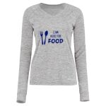 Women's Electrify CoolCore® Long Sleeve V-Neck T-Shirt Thumbnail