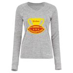 Women's Electrify CoolCore® Long Sleeve V-Neck T-Shirt Thumbnail