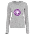 Women's Electrify CoolCore® Long Sleeve V-Neck T-Shirt Thumbnail