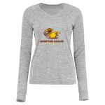 Women's Electrify CoolCore® Long Sleeve V-Neck T-Shirt Thumbnail