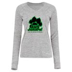 Women's Electrify CoolCore® Long Sleeve V-Neck T-Shirt Thumbnail