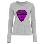 Women's Electrify CoolCore® Long Sleeve V-Neck T-Shirt Thumbnail