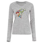 Women's Electrify CoolCore® Long Sleeve V-Neck T-Shirt Thumbnail