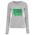 Women's Electrify CoolCore® Long Sleeve V-Neck T-Shirt Thumbnail