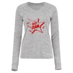 Women's Electrify CoolCore® Long Sleeve V-Neck T-Shirt Thumbnail