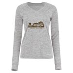 Women's Electrify CoolCore® Long Sleeve V-Neck T-Shirt Thumbnail