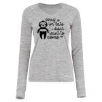 Women's Electrify CoolCore® Long Sleeve V-Neck T-Shirt Thumbnail